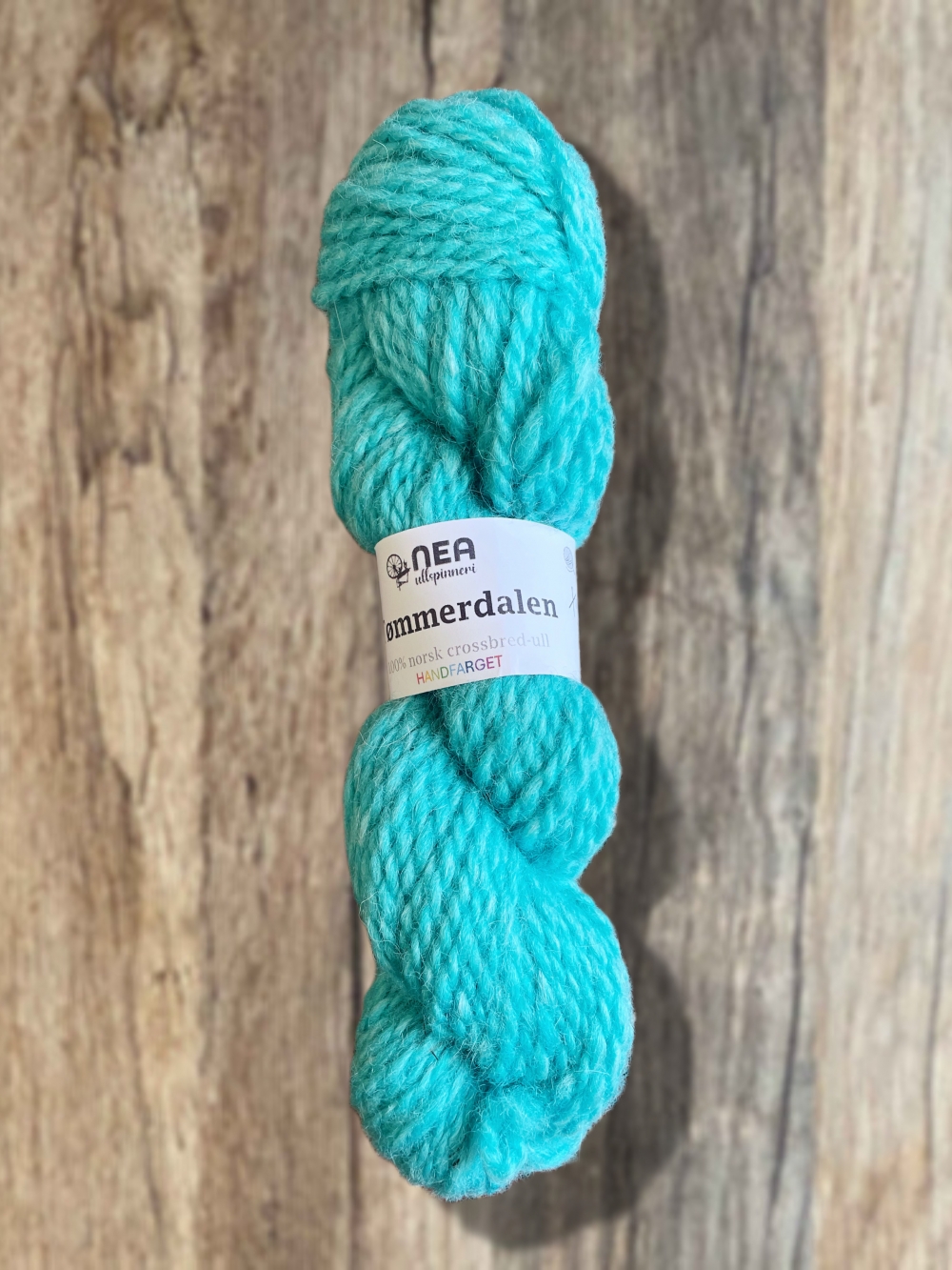 100% norsk crossbred-ull